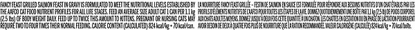 Show full view: Fancy Feast Grilled Salmon Feast Wet Cat Food, 85-g can, case of 24 slide 9 of 11