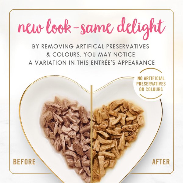 Show full view: Fancy Feast Grilled Salmon & Shrimp Feast in Gravy Wet Cat Food, 85-g can, case of 24 slide 6 of 10