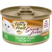 Show in main carousel: Fancy Feast Gravy Lovers Salmon Feast in Seared Salmon Flavour Gravy Wet Cat Food, 85-g can, case of 24 slide 1 of 11