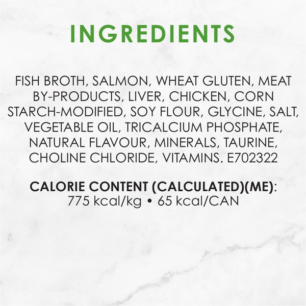 Show full view: Fancy Feast Gravy Lovers Salmon Feast in Seared Salmon Flavour Gravy Wet Cat Food, 85-g can, case of 24 slide 9 of 11