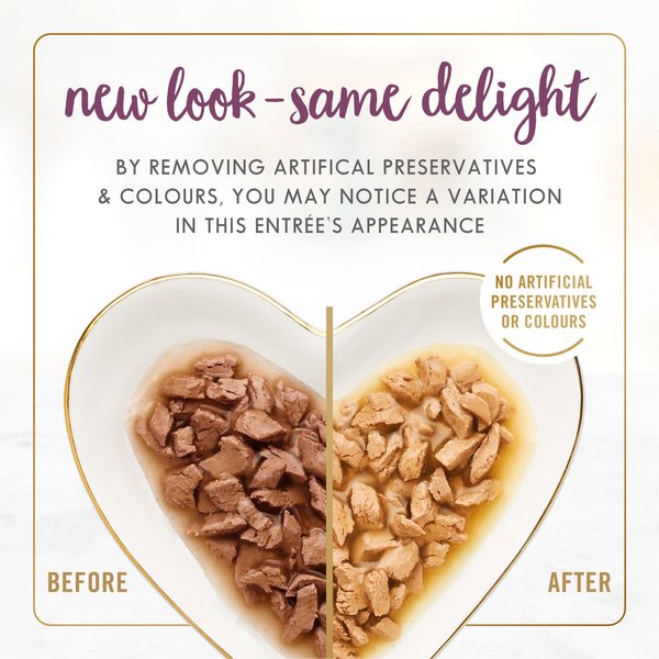 Show full view: Fancy Feast Gravy Lovers Chicken Feast in Grilled Chicken Flavour Gravy Wet Cat Food, 85-g can, case of 24 slide 6 of 11