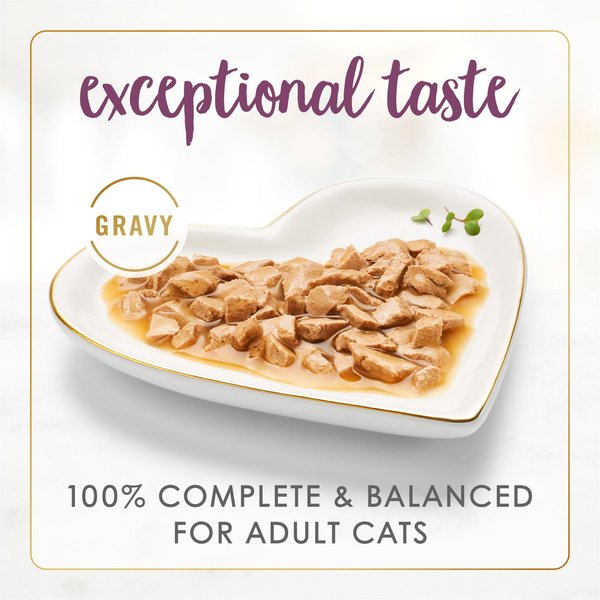 Show full view: Fancy Feast Gravy Lovers Chicken Feast in Grilled Chicken Flavour Gravy Wet Cat Food, 85-g can, case of 24 slide 7 of 11