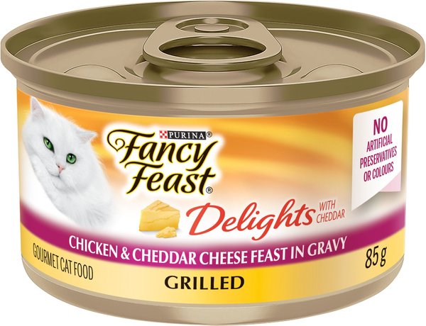 FANCY FEAST DL with CHD Grilled Chicken CHD Cheese Feast in