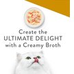 Show in main carousel: Fancy Feast Creamy Broths with Tuna, Chicken & Whitefish Cat Food Complement, 40-g pouch, case of 16 slide 5 of 11