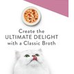 Show in main carousel: Fancy Feast Classic Broths with Wild Salmon & Vegetables Cat Food Complement, 40-g pouch, case of 16 slide 5 of 11