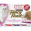 Show in main carousel: Fancy Feast Chicken Feast Variety Pack Wet Cat Food, 85-g can, case of 24 slide 2 of 9