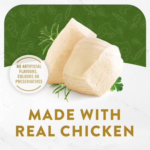 Show full view: Fancy Feast Chicken Broths Collection Variety Pack Cat Food Complement, 40-g pouch, pack of 12 slide 3 of 9