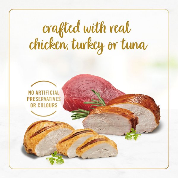 Show full view: Fancy Feast Cheddar Delights Grilled Variety Pack Wet Cat Food, 85-g can, case of 12 slide 4 of 9