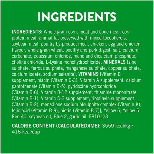 Show full view: Dog Chow Complete Adult Chicken Dry Dog Food, 2-kg bag slide 9 of 10