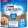 Show in main carousel: DentaLife Large Breed Daily Oral Care Dog Treats, 28 count slide 1 of 12