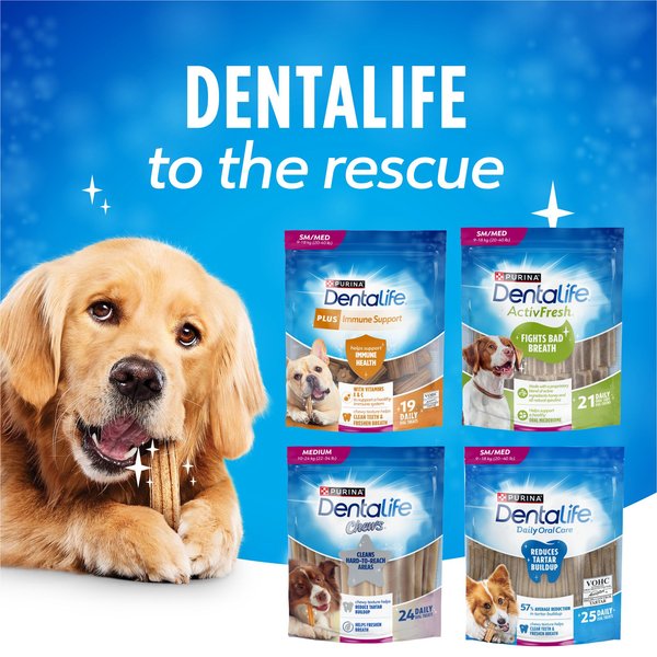 Show full view: DentaLife Large Breed Daily Oral Care Dog Treats, 28 count slide 8 of 12