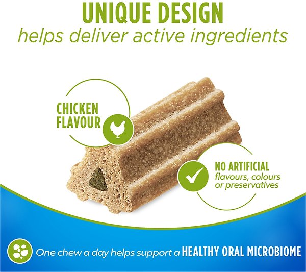 Show full view: DentaLife ActivFresh Medium Daily Oral Care Dog Treats, 172-g pouch slide 6 of 10