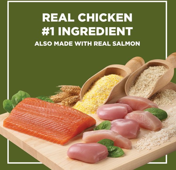 Show full view: Cat Chow Naturals with Real Chicken & Salmon Dry Cat Food, 1.42-kg bag slide 3 of 11