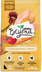Purina Beyond Simply Farm-Raised Chicken & Whole Oat Meal Recipe Dry Cat Food, 1.36-kg bag