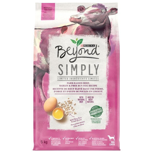 PURINA BEYOND Simply Farm Raised Beef Barley Free Run Egg