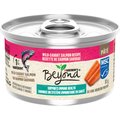 Purina Beyond Pate Grain-Free Wild-Caught Salmon Recipe Wet Cat Food, 85-g can, case of 12