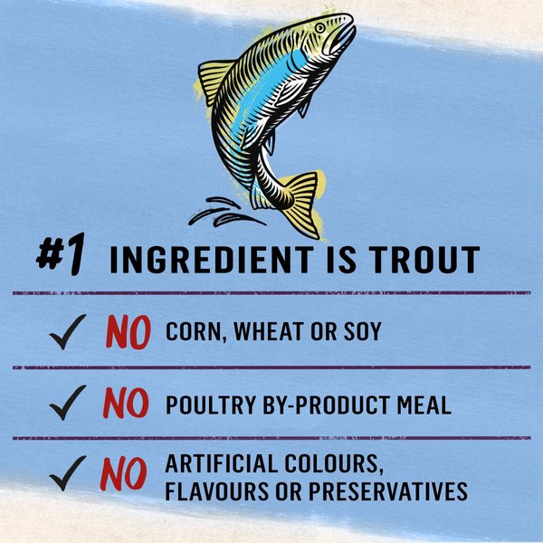 Show full view: Purina Beyond Pate Grain-Free Trout & Catfish Recipe Wet Cat Food, 85-g can, case of 12 slide 5 of 17