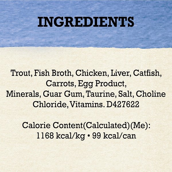 Show full view: Purina Beyond Pate Grain-Free Trout & Catfish Recipe Wet Cat Food, 85-g can, case of 12 slide 9 of 17