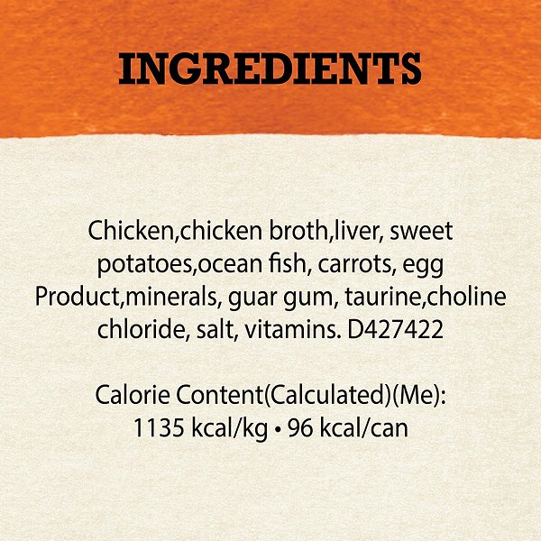 Show full view: Purina Beyond Pate Grain-Free Chicken & Sweet Potato Recipe Wet Cat Food, 85-g can, case of 12 slide 9 of 18