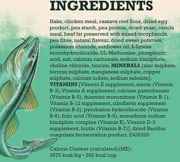 Show full view: Purina Beyond Grain-Free Wild-Caught Whitefish & Free Run Egg Recipe Dry Cat Food, 2.26-kg bag slide 9 of 18