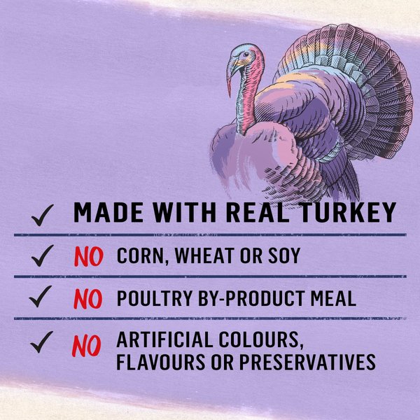 Show full view: Purina Beyond Cage-Free Turkey, Sweet Potato & Spinach Recipe in Gravy Wet Cat Food, 85-g can, case of 12 slide 5 of 18