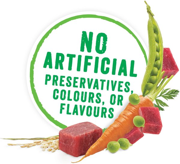 Show full view: Purina Beneful Prepared Meals Savoury Rice & Lamb Stew Wet Dog Food, 283-g tub, case of 8 slide 4 of 10