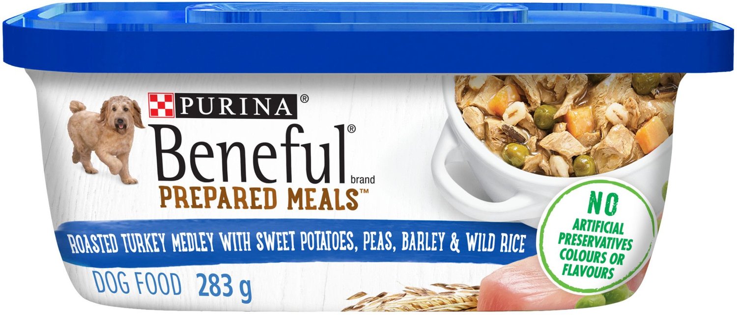 PURINA BENEFUL Prepared Meals Roasted Turkey Medley Wet Dog Food