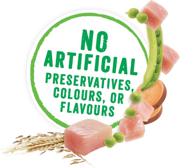 Show full view: Purina Beneful Prepared Meals Roasted Turkey Medley Wet Dog Food, 283-g tub, case of 8 slide 4 of 10