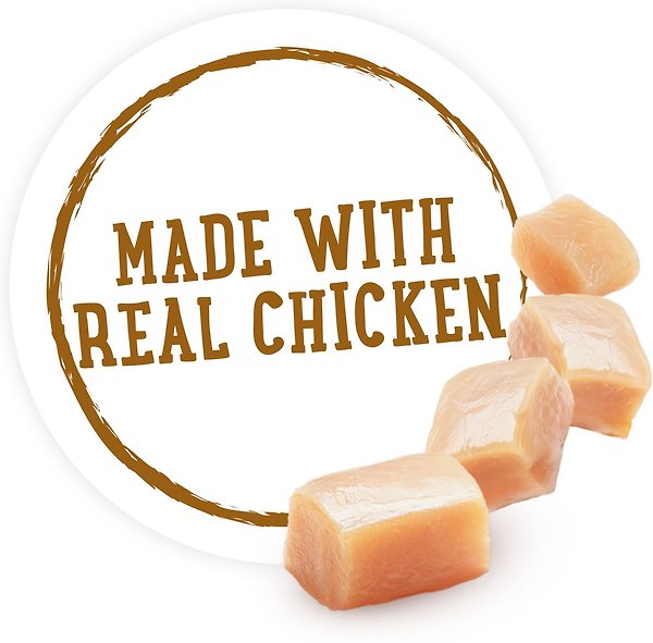 Show full view: Purina Beneful Prepared Meals Roasted Chicken Recipe Wet Dog Food, 283-g tub, case of 8 slide 3 of 10