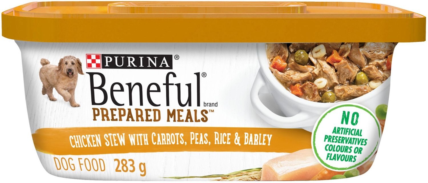 PURINA BENEFUL Prepared Meals Chicken Stew Wet Dog Food 283 g tub