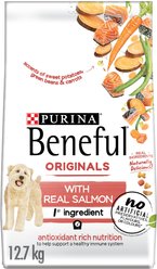 Purina Beneful Originals with Real Salmon Dry Dog Food, 12.7-kg bag