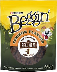 Beggin' Venison Flavour Dog Treats, 665-g pouch