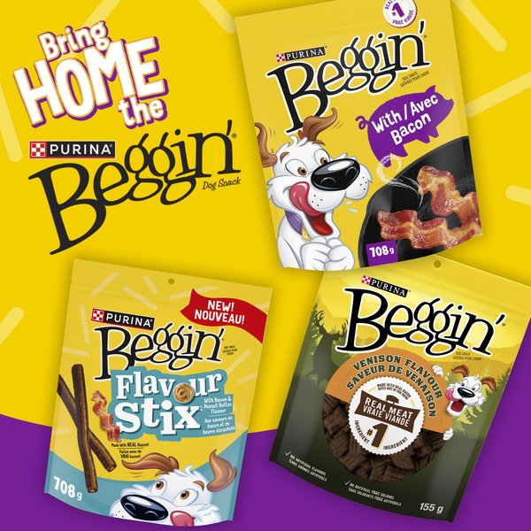 Show full view: Beggin' Venison Flavour Dog Treats, 963-g pouch slide 6 of 9