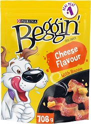 Beggin' Cheese Flavour with Bacon Dog Treats, 708-g pouch