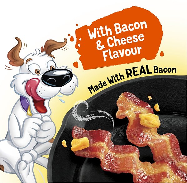 Show full view: Beggin' Cheese Flavour with Bacon Dog Treats, 708-g pouch slide 3 of 11