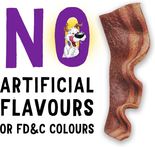 Show full view: Beggin' Cheese Flavour with Bacon Dog Treats, 1.13-kg pouch slide 4 of 11