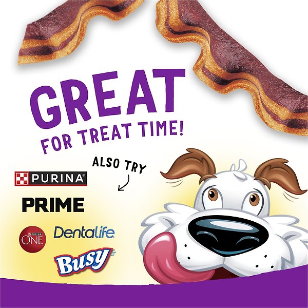 Show full view: Beggin' Cheese Flavour with Bacon Dog Treats, 1.13-kg pouch slide 5 of 11