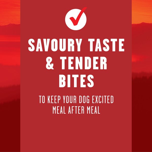 Show full view: ALPO Moist & Meaty with Lamb & Rice Wet Dog Food, 170-g pouch, case of 9 slide 5 of 8