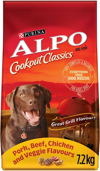 ALPO Cookout Classics Pork, Beef, Chicken Veggie Flavours Dry