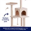 Show in main carousel: Frisco 57-in Faux Fur Cat Tree & Condo, Cream slide 3 of 7