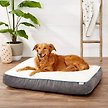 Show in main carousel: Frisco Plush Pillow Cat & Dog Bed w/ Removable Cover, Gray, X-Large slide 1 of 8