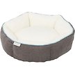 Show in main carousel: Frisco Sherpa Hexagon Bolster Cat & Dog Bed, Gray, Small slide 3 of 8