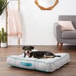 Show in main carousel: Frisco Tufted Square Orthopedic Pillow Cat & Dog Bed w/Removable Cover, Gray Basket Weave Print, Large slide 1 of 9