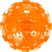 Show in main carousel: Frisco Fetch TPR Squeaking Ball Dog Toy, Orange, Large slide 1 of 7