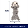Show in main carousel: Frisco Bungee Plush Squeaking Sloth Dog Toy slide 2 of 8