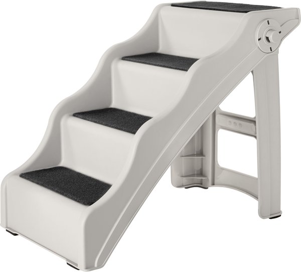 Show full view: Frisco Foldable Nonslip Cat & Dog Stairs, Grey slide 4 of 9