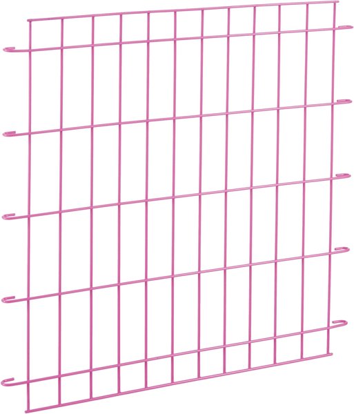 Show full view: Frisco Fold & Carry Single Door Collapsible Wire Dog Crate, 61-cm, Pink slide 5 of 11