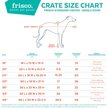 Show in main carousel: Frisco Fold & Carry Single Door Collapsible Wire Dog Crate, 61-cm, Blue slide 3 of 11