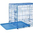 Show in main carousel: Frisco Fold & Carry Single Door Collapsible Wire Dog Crate, 61-cm, Blue slide 4 of 11