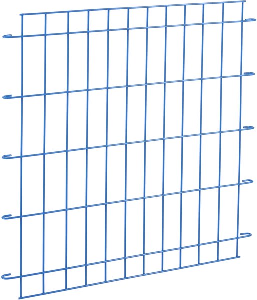 Show full view: Frisco Fold & Carry Single Door Collapsible Wire Dog Crate, 61-cm, Blue slide 5 of 11
